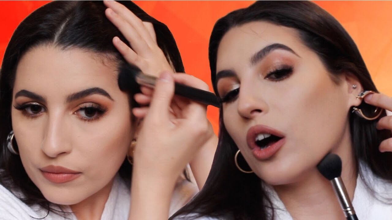 How To Powder Contour For Beginners  YouTube