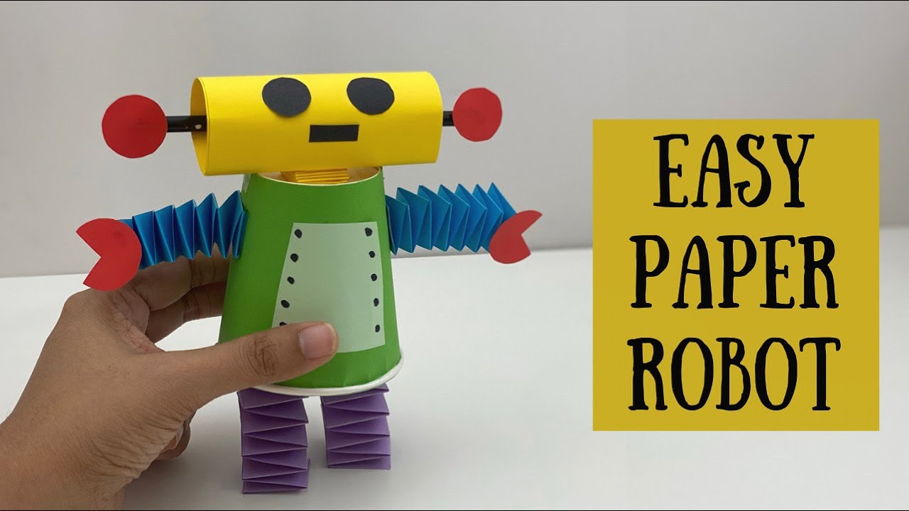 How to Create a Movable Paper Robot with Dailymotionâs Creative Craft Guide