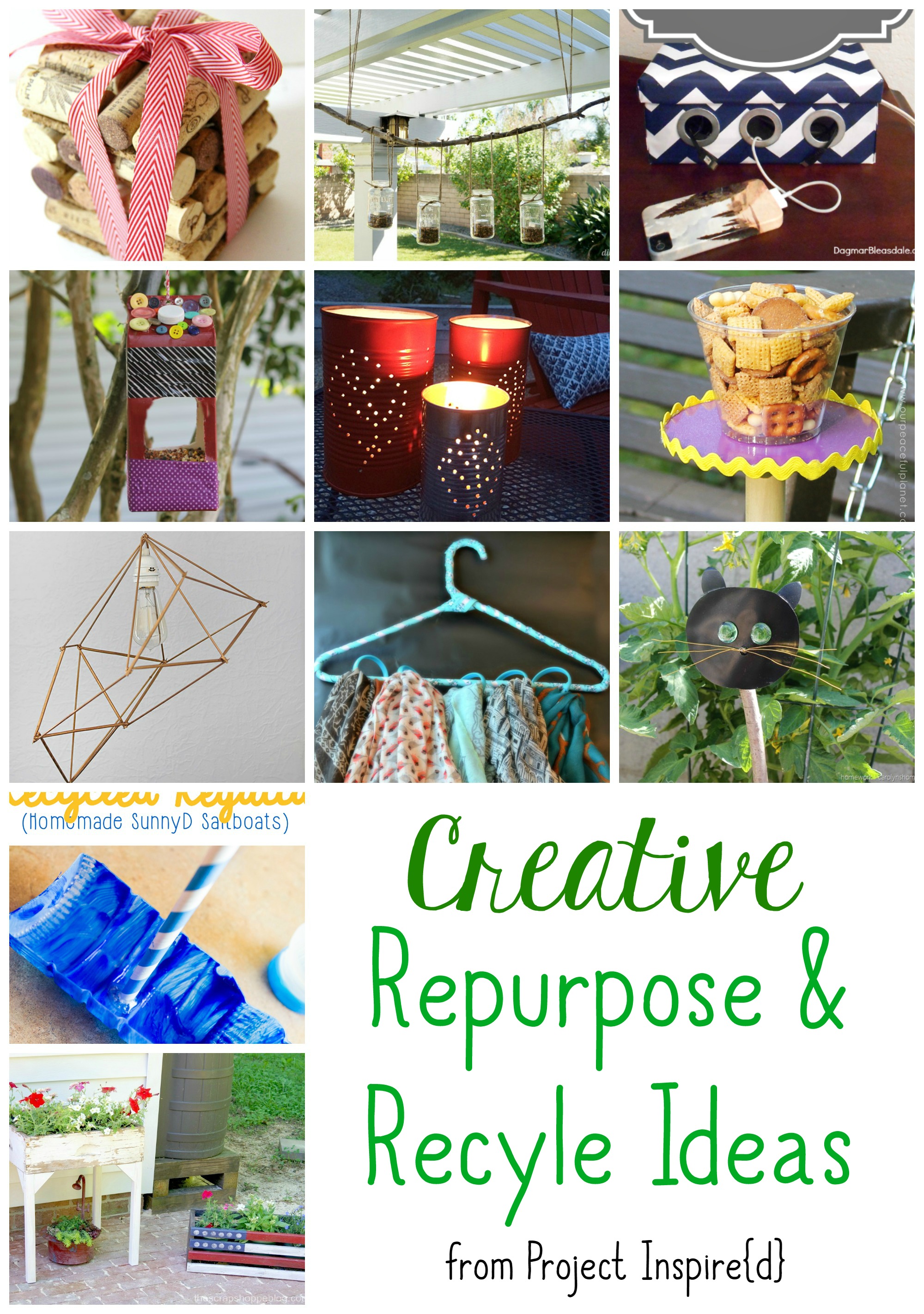 Creative Repurpose and Recycle Ideas  Yesterday on Tuesday