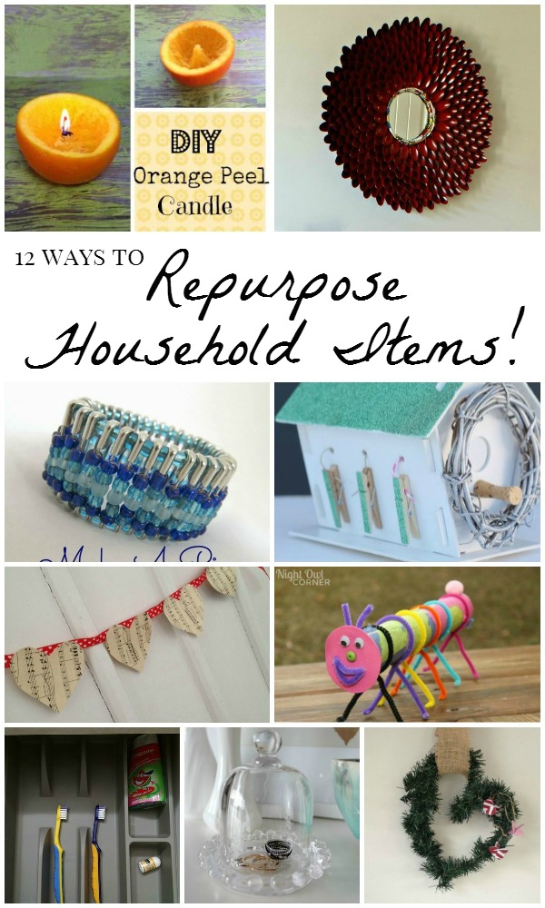 12 Creative Ways To Repurpose Household Items  Practically Functional