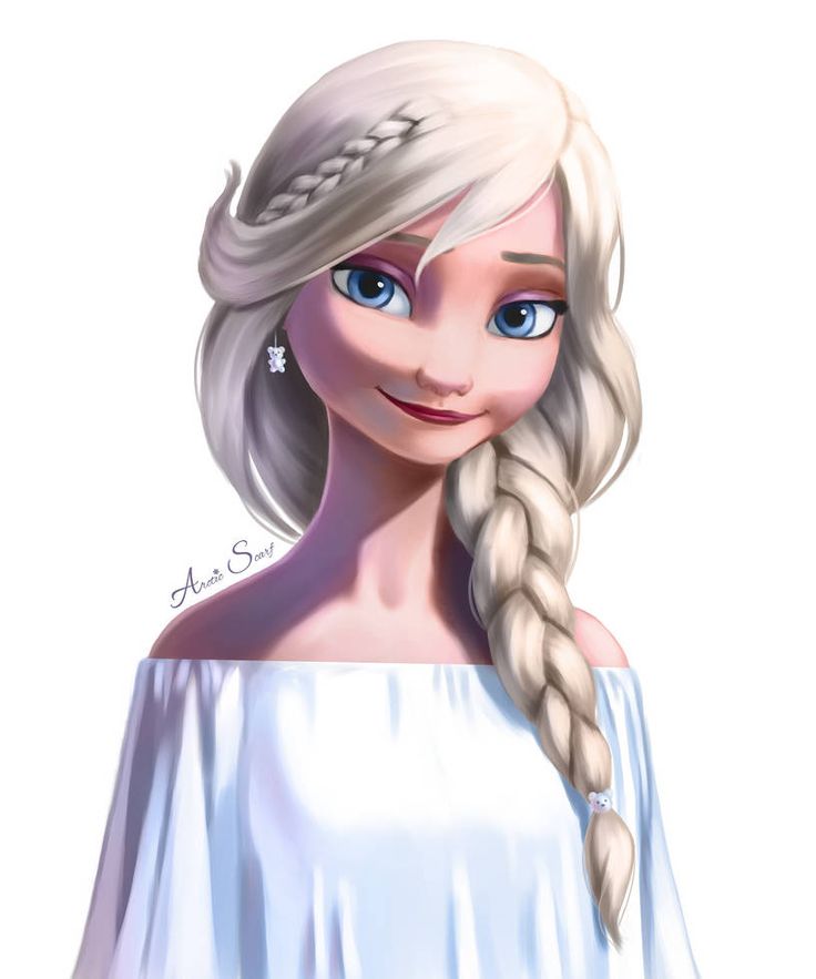 Elsa new hair style by TheArcticScarf in 2021  Frozen disney movie 