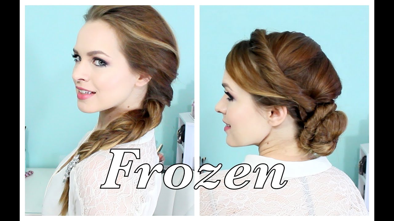 Elsas Hairstyles from FROZEN  YouTube