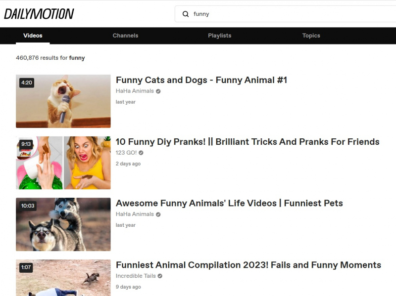 Top 9 Best Websites to Watch Funny Videos  toplistinfo