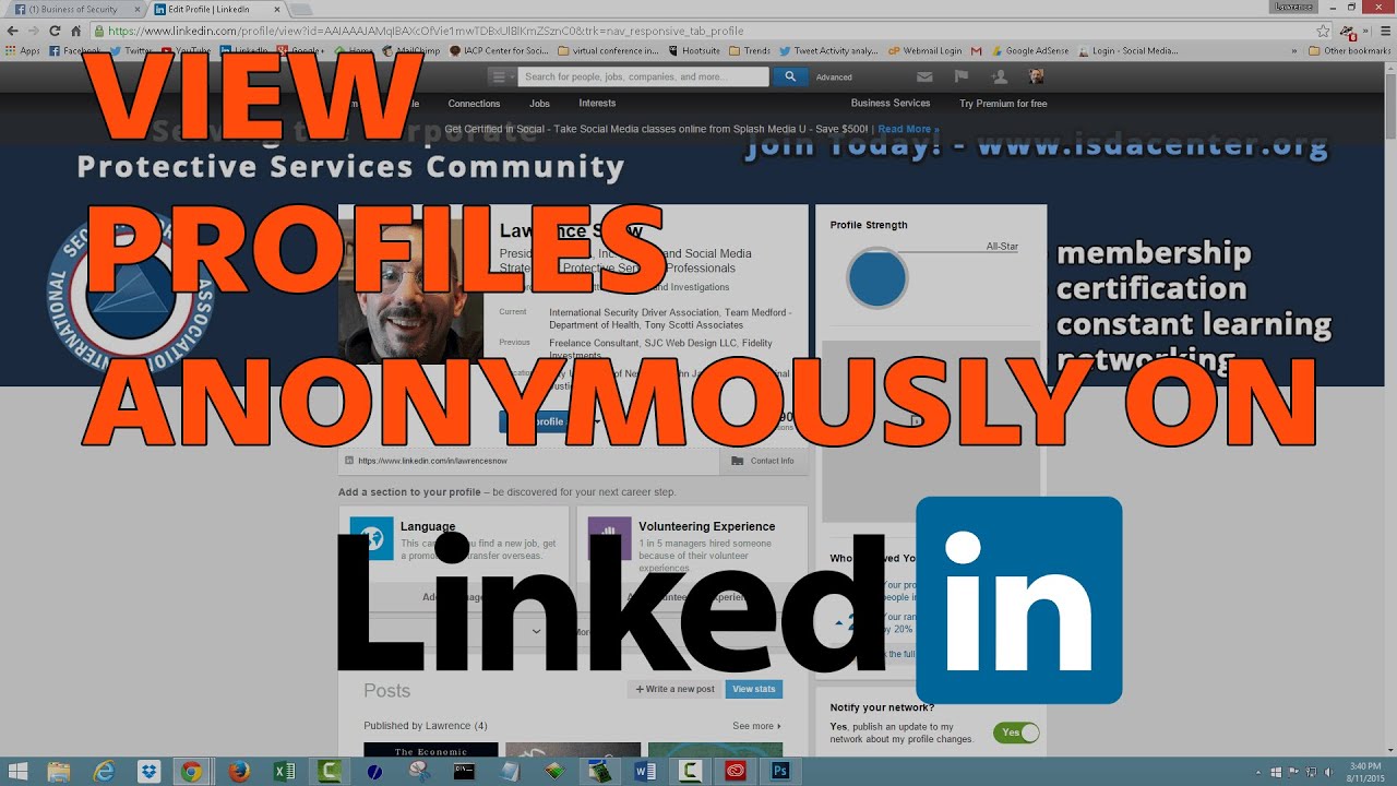 2 Ways to View Someones LinkedIn Profile Anonymously  YouTube