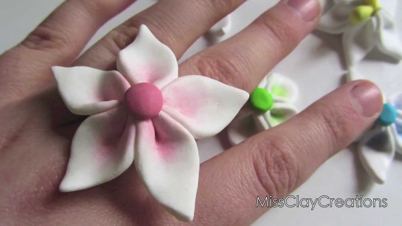 Simple Clay Flowers