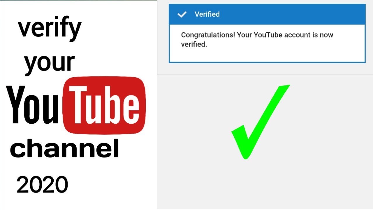 how to verify your youtube account  YouTube