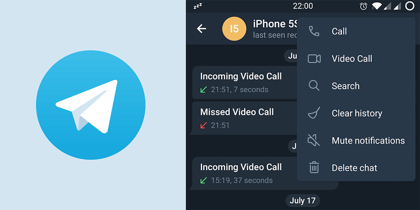 Telegram beta will let you make video calls adds Bubble notifications 