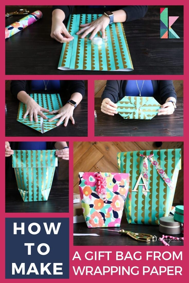 Creative Crafting Tutorial for Making a Paper Gift Bag