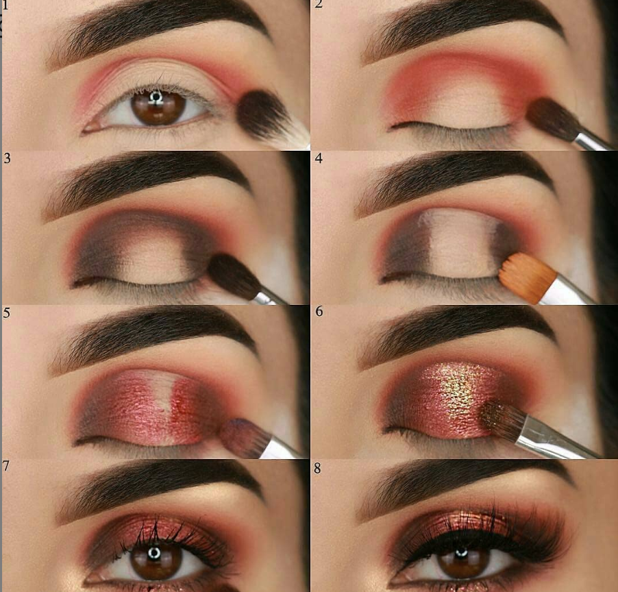 60 Easy Eye Makeup Tutorial For Beginners Step By Step IdeasEyebrow 