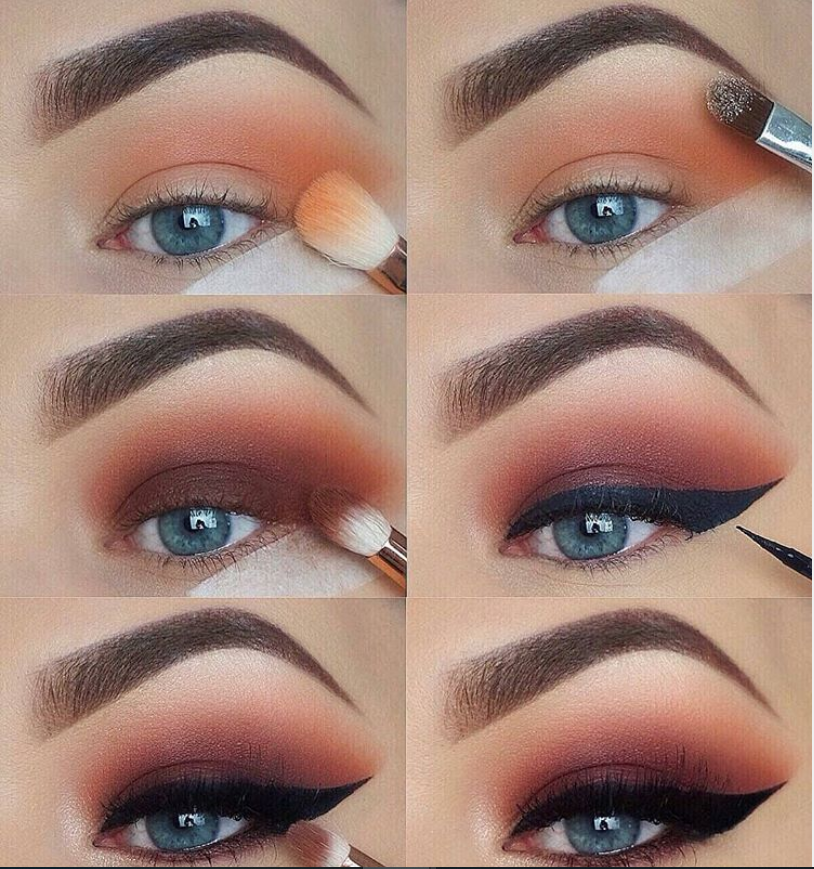 60 Easy Eye Makeup Tutorial For Beginners Step By Step IdeasEyebrow 