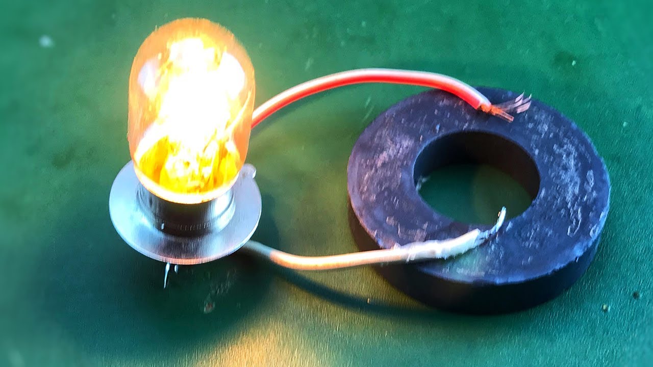 Experiment Electric Generator Using Magnet Creative For 2019  YouTube