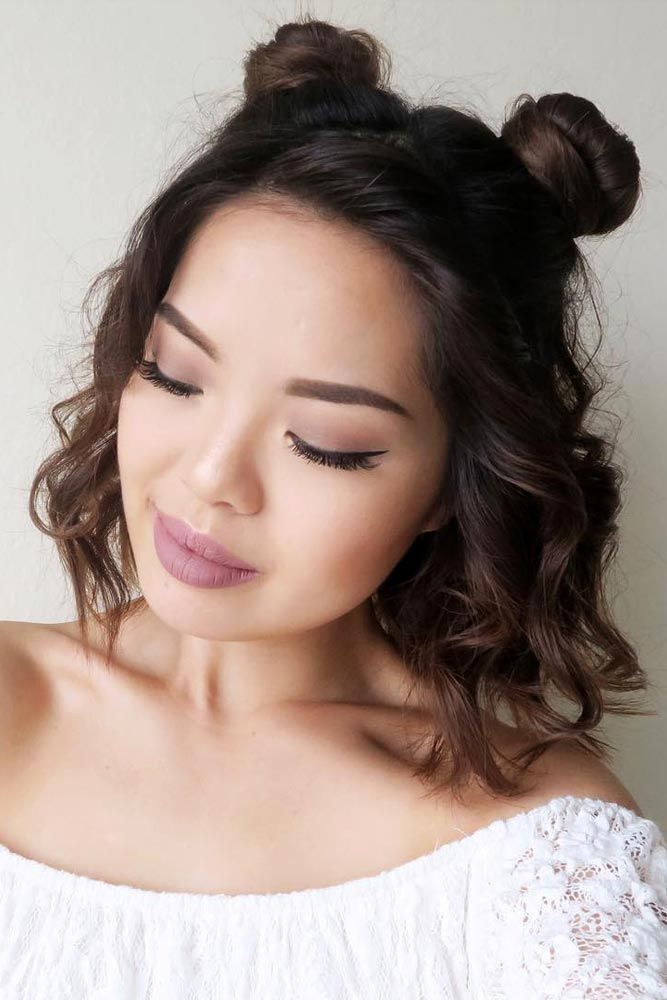 How to Create a Messy Bun with Short Hair