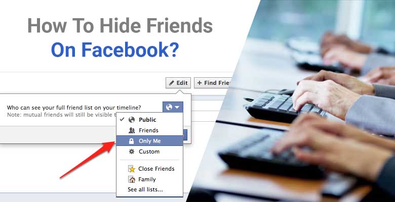 How To Hide Friends On Facebook  Facebook  Hide Friends List