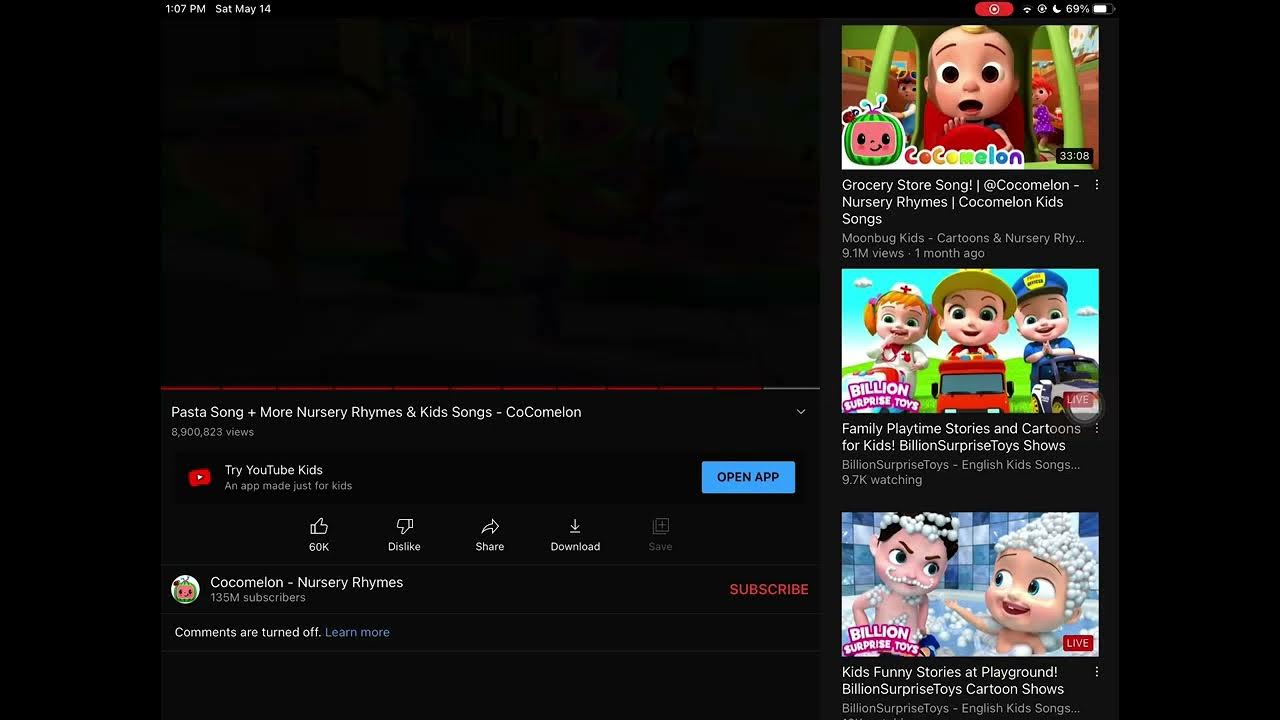 How to Turn On Miniplayer in a Youtube Kids Video  YouTube