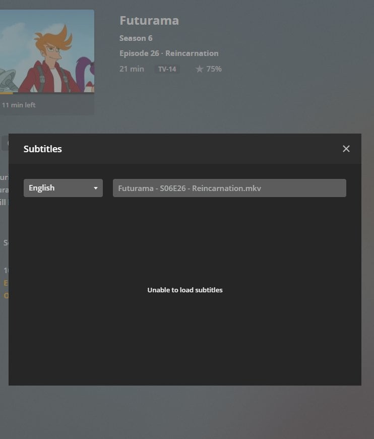 How To Disable Subtitles OnDemand  PleX