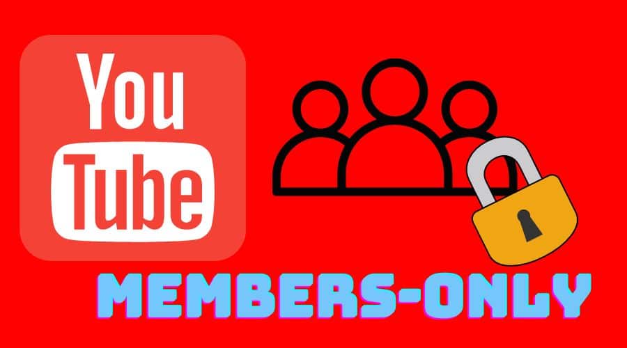 How to Watch Members Only videos on YouTube for Free 2023