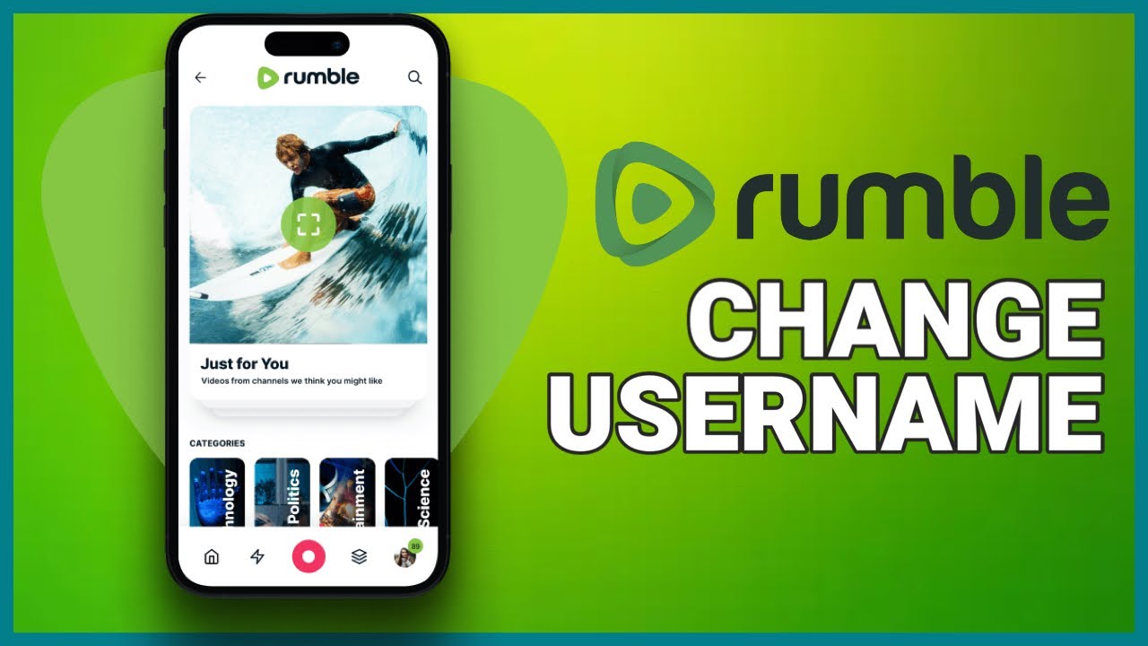 Change Rumble Username How to Change Username on Rumble YouTube