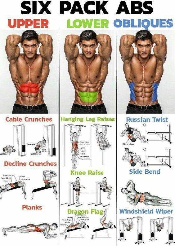 PERFEKTES SIX PACK perfektes  Gym workout tips Workout programs Abs 