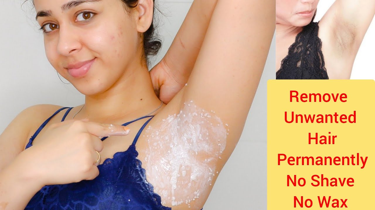 In 1 week Remove Unwanted Armpit Hair Permanently 100 Working Home 