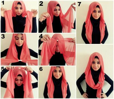 How to Wear Hijab in Arabian Style for Traditional Looks