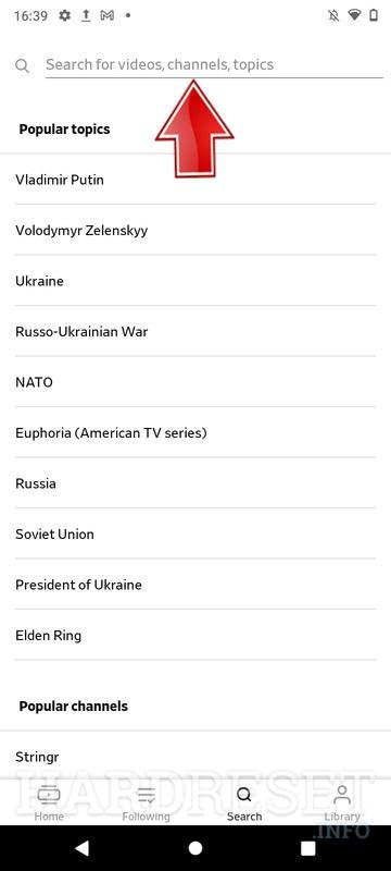 Searching for Videos by Category and Length on Dailymotion