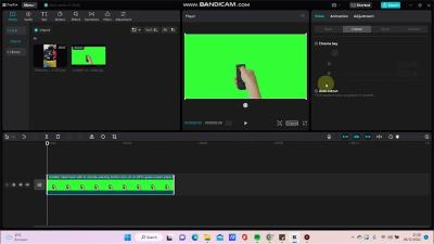 How to Add an Image to a Green Screen in CapCut