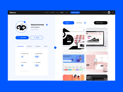 Accessing Your Behance URL and Sharing Your Profile Web Address