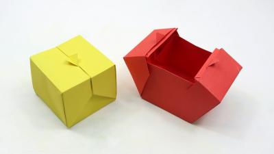 Create a Paper Box Easily with Dailymotion Video Tutorials