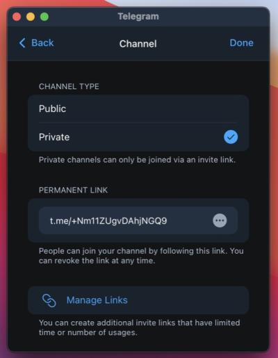 Creating a Private Telegram Channel Step by Step