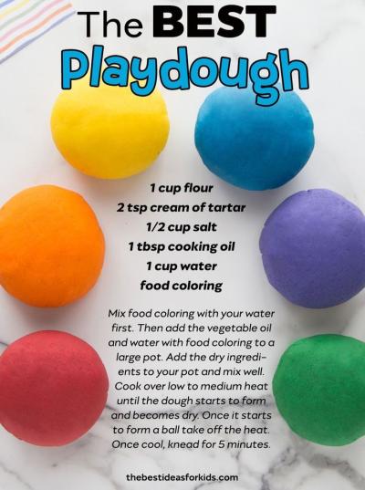 Step-by-Step Guide to Making Playdough at Home