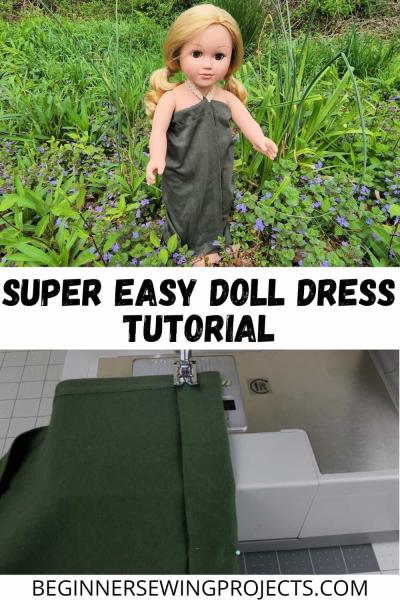 How to Make a Doll Dress with a Step-by-Step Sewing Tutorial
