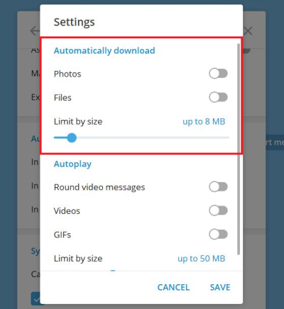How to Disable Auto-Download on Telegram