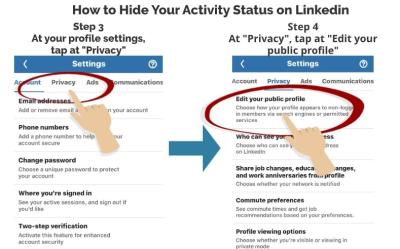 How to Hide Your LinkedIn Activity from Connections