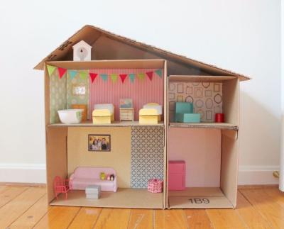 How to Make a Dollhouse with Cardboard – Simple Step-by-Step Tutorial