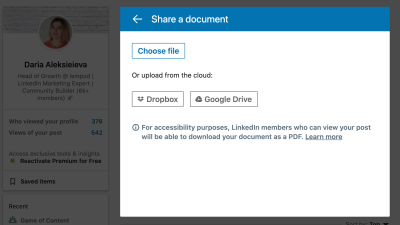 How to Upload a PDF on LinkedIn – A Simple Guide for Adding Documents to Your Profile