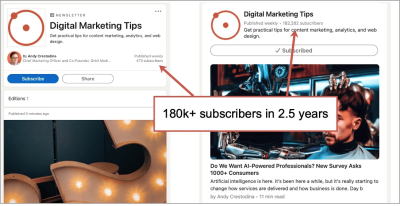 How to Get Newsletter Subscriber Opt-In on LinkedIn