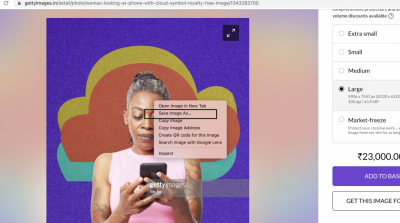 How to Save an Image from Getty Images with Legal Downloads