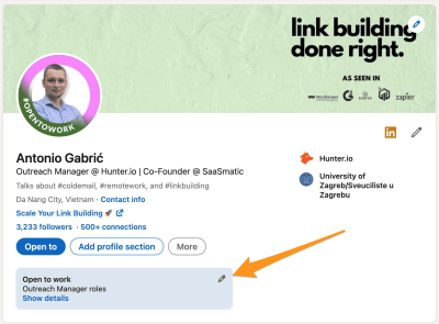 How to Remove the Open to Work on LinkedIn