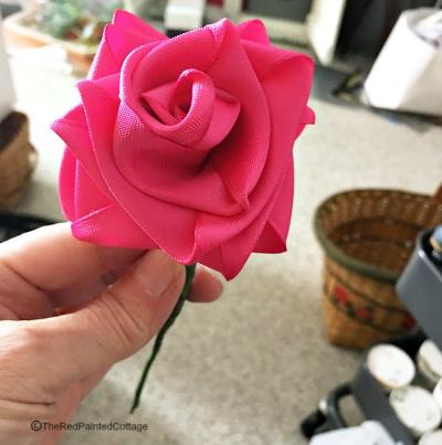 Easy DIY Video Guide to Making Small Ribbon Roses