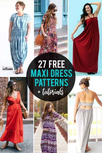 Maxi Dress with Sleeves Sewing Tutorials on Dailymotion