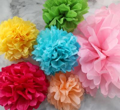 How to Create Beautiful Tissue Paper Flowers