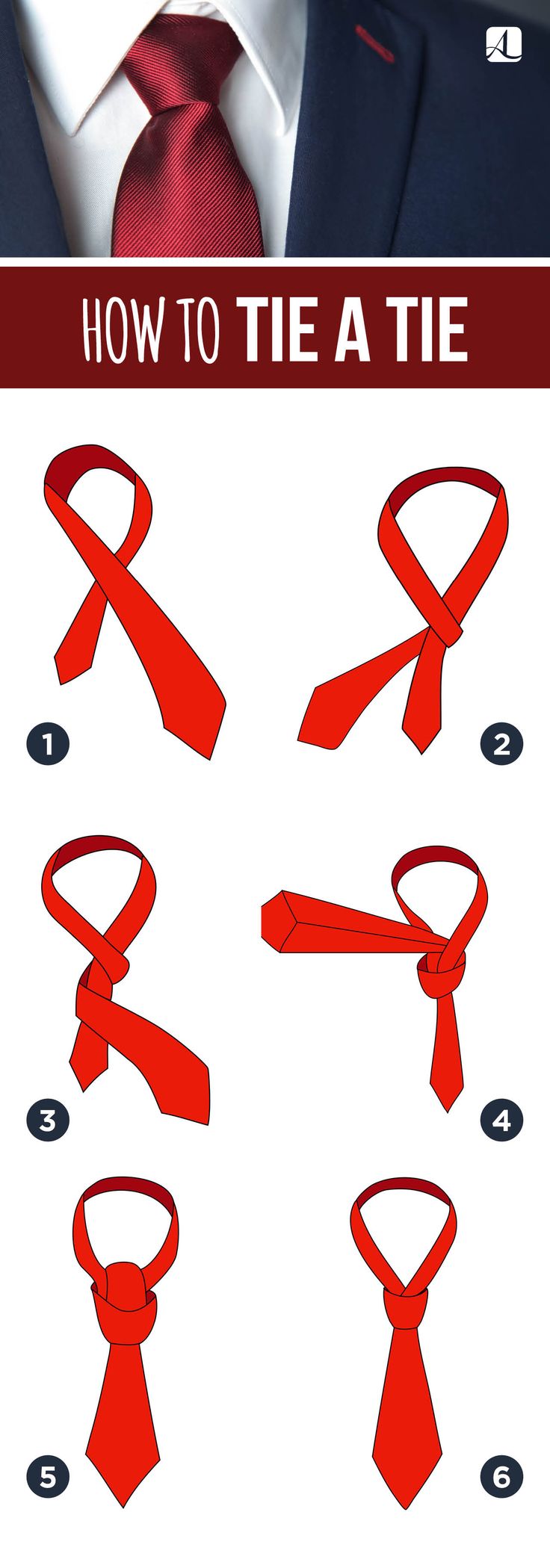 End Your Tie Troubles  Tie a tie easy Simple tie knot Tie knots