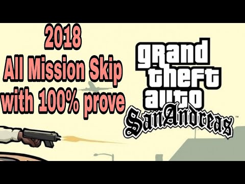 How to skip all mission in gta San Andreas  YouTube