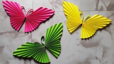 How to Make a Butterfly from Paper Easy Step-by-Step Tutorial on Dailymotion