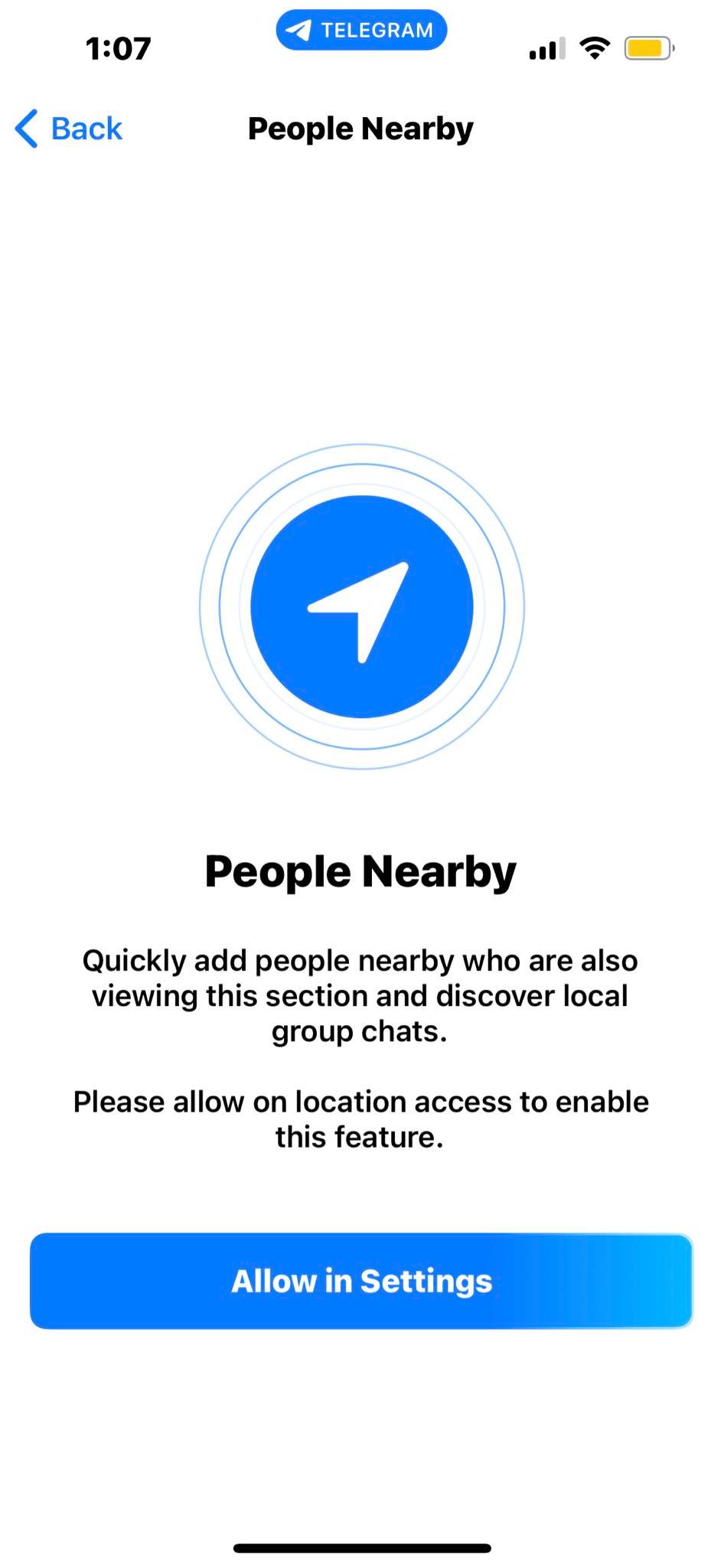 How to Turn Off Telegrams People Nearby Feature and Why You Should