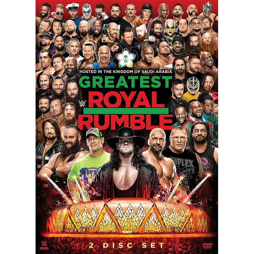 WWE Greatest Royal Rumble 2018 DVD  Walmartcom  Walmartcom