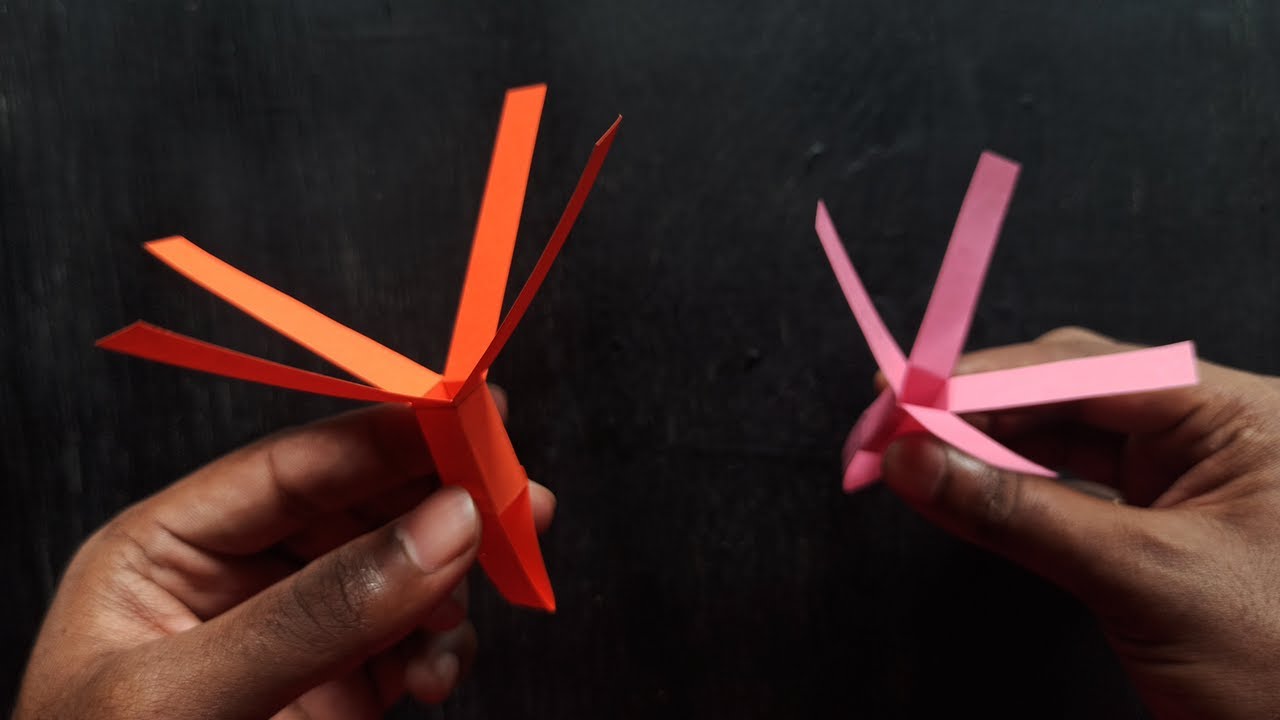 Learn to Make a Paper Helicopter That Flies