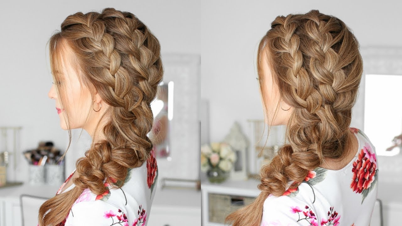 How To Side French Braid Steps