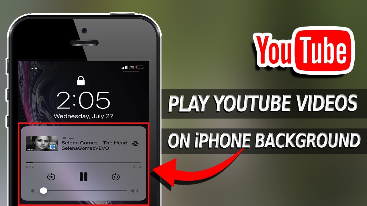 How To Minimize YouTube On iPhone  Play YouTube With iPhone Screen Off 