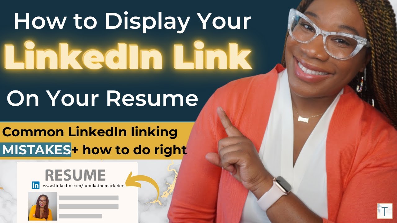 How to Link Your LinkedIn Profile On Your Resume  A StepByStep 